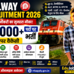Railway Recruitment 2026 Notification Out: 22,000+ Vacancies, Apply Online, Eligibility & Exam Date EduJobUpdate.in