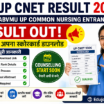 UP CNET 2026 Result Live: सरकारी Nursing College पाने का सुनहरा मौका ABVMU UP CNET Result 2026