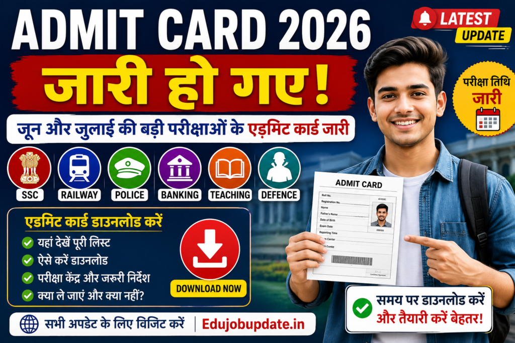 Admit Card 2026