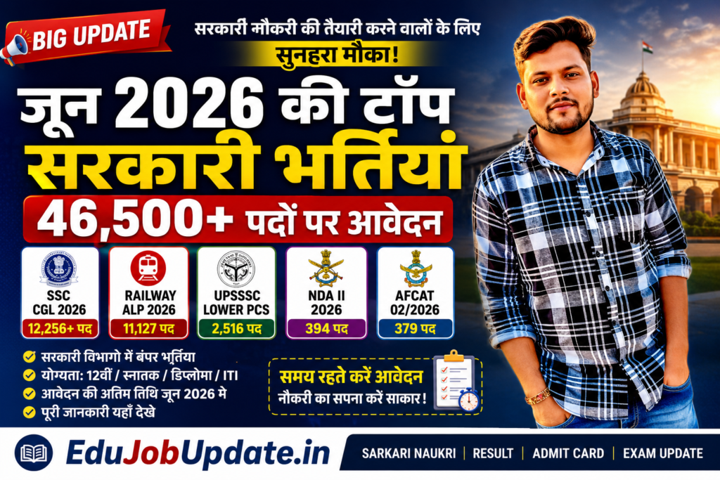 Sarkari Naukri June 2026