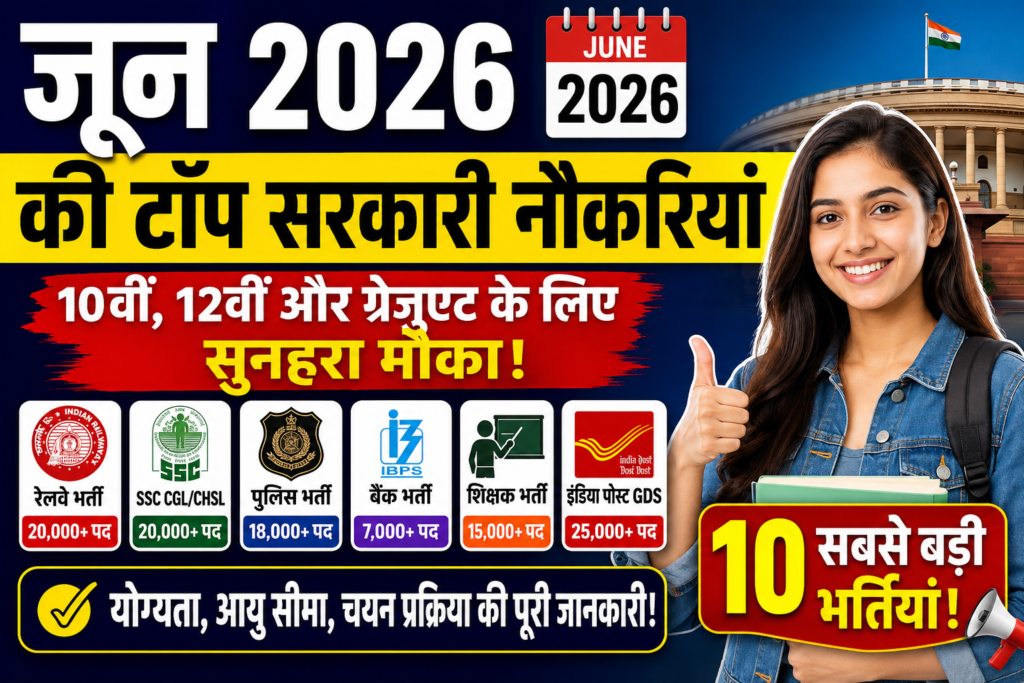 June 2026 Sarkari Jobs