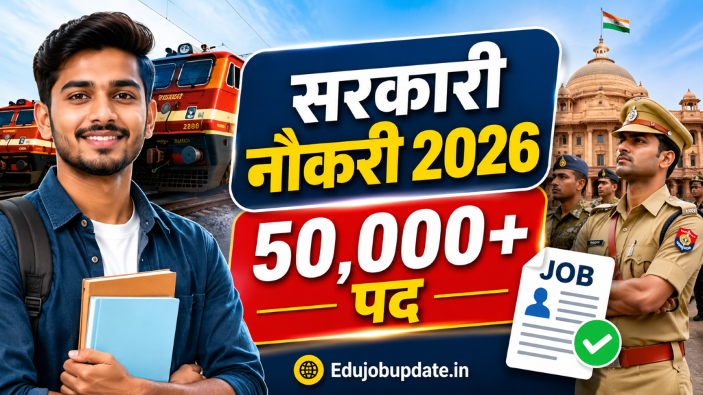 सरकारी नौकरी 2026