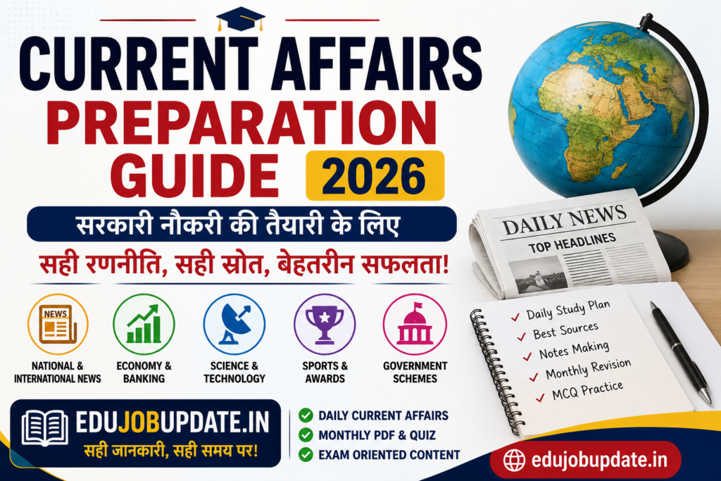 Current Affairs Preparation Guide 2026