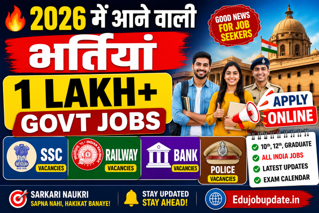 2026 Upcoming Government Jobs